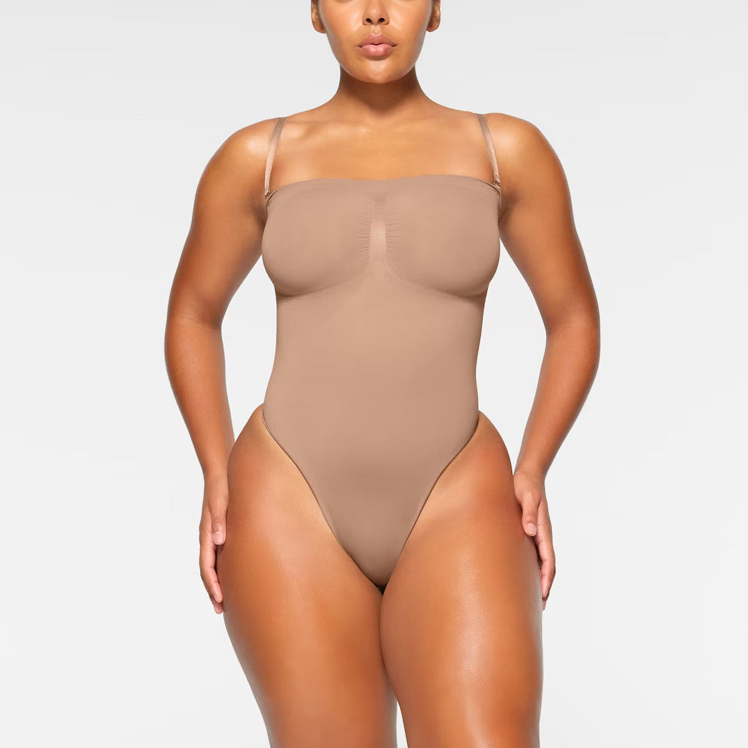 STRAPLESS THONG BODYSUIT