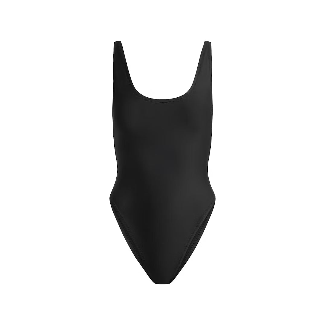 SCOOP NECK ONE PIECE