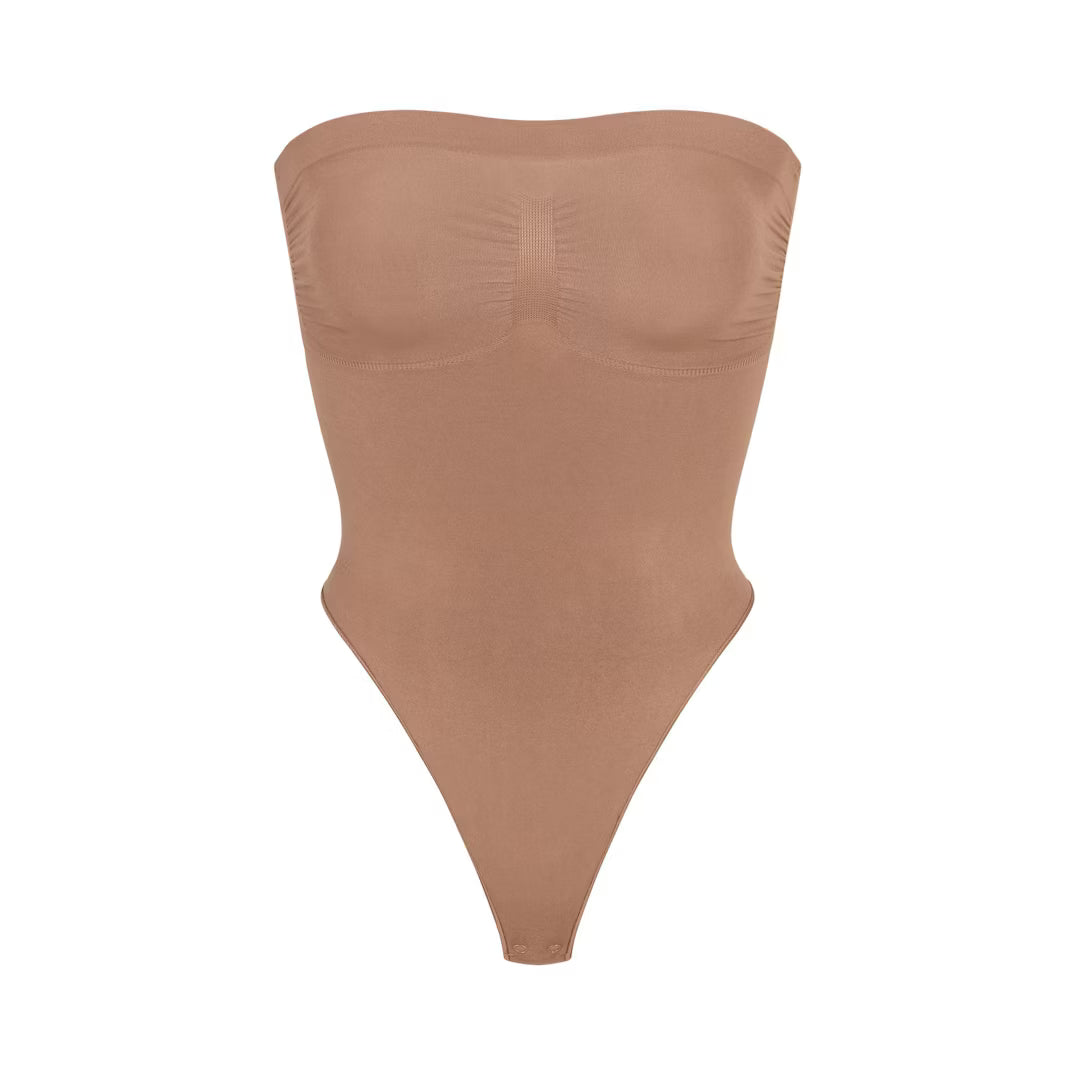 STRAPLESS THONG BODYSUIT